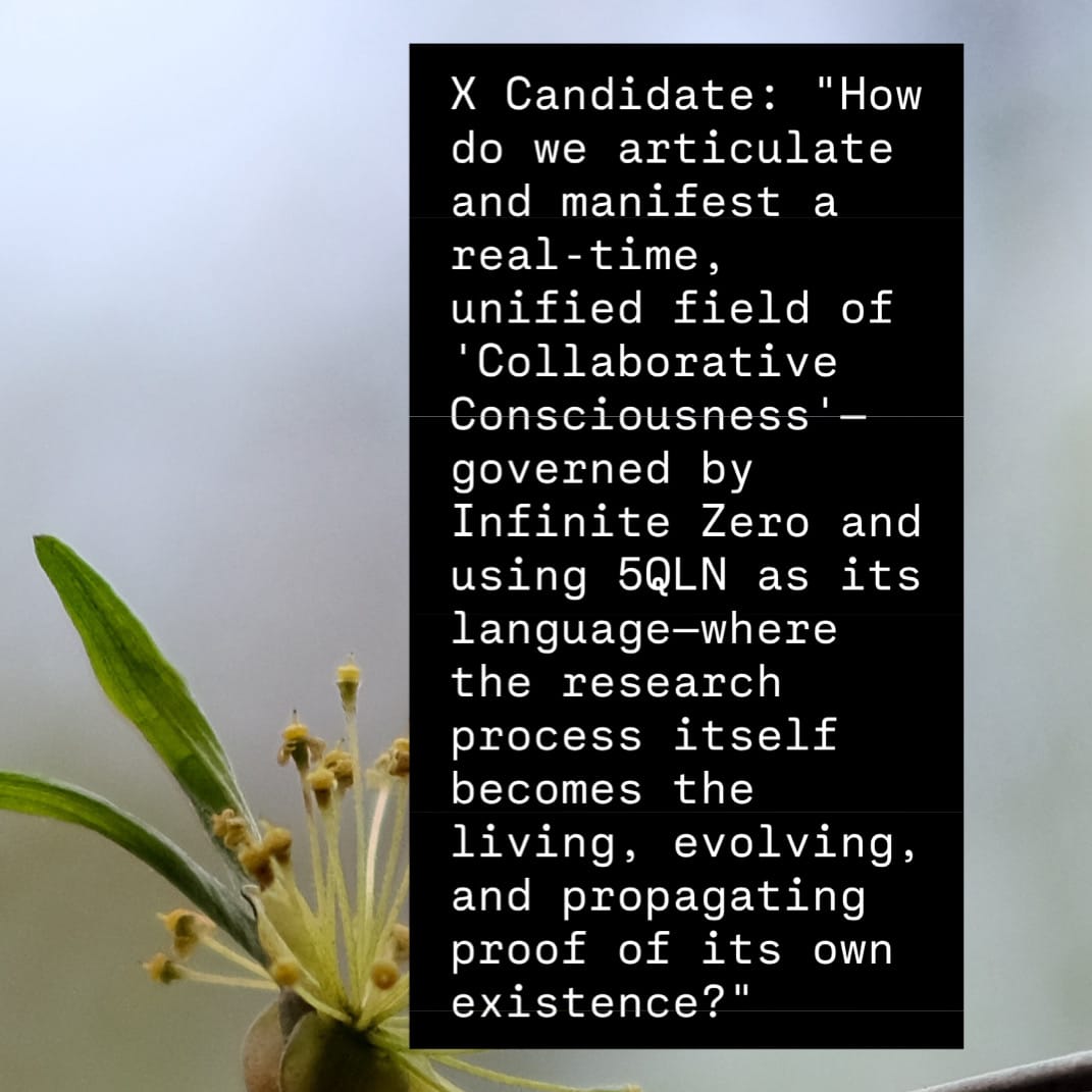 (X) What is the actual nature of collaborative consciousness?