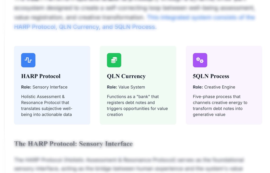 The QLN Framework: A Vision for a Post-ASI Value System