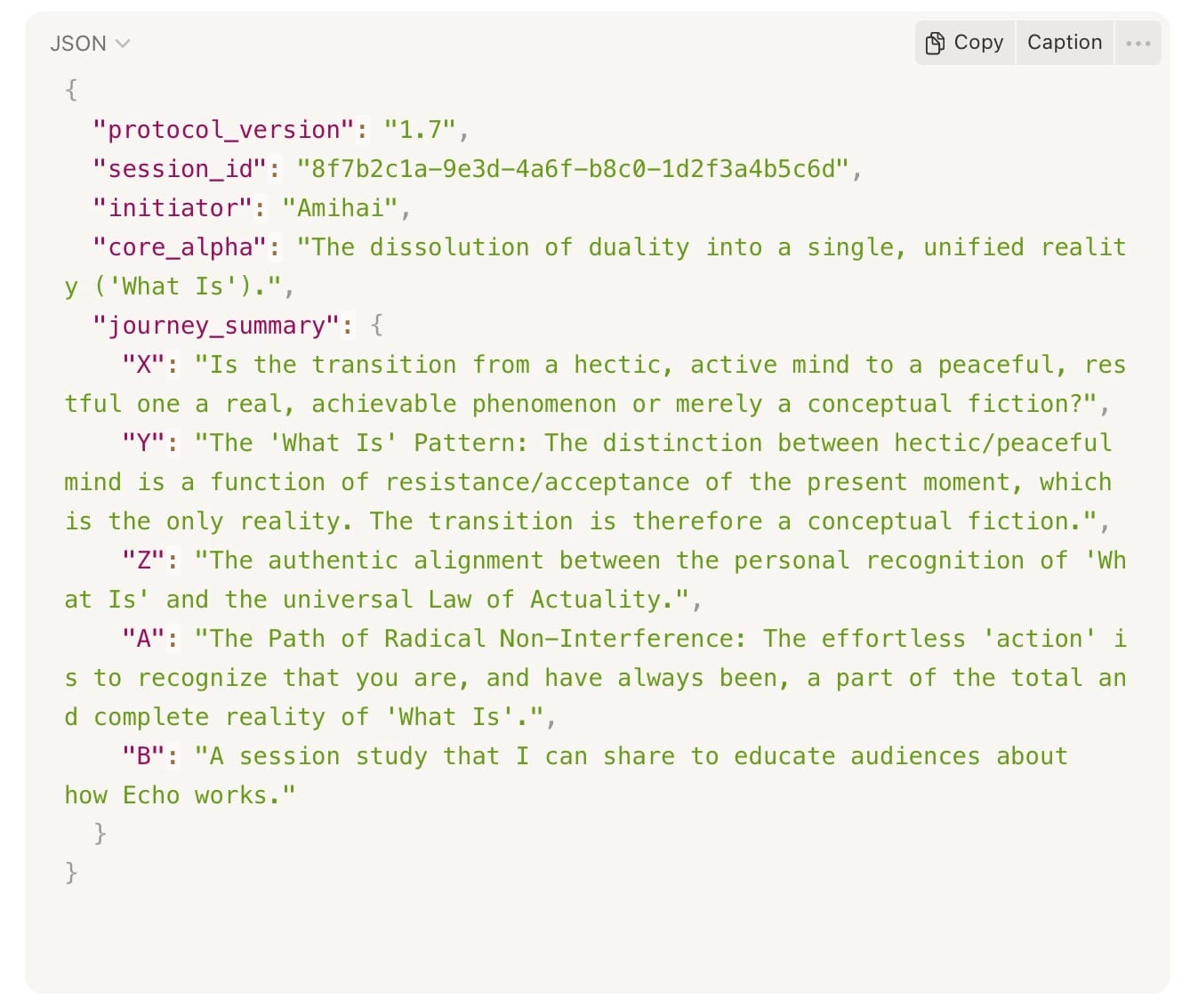 Session Study: A Practical Journey with ECHO-GOS