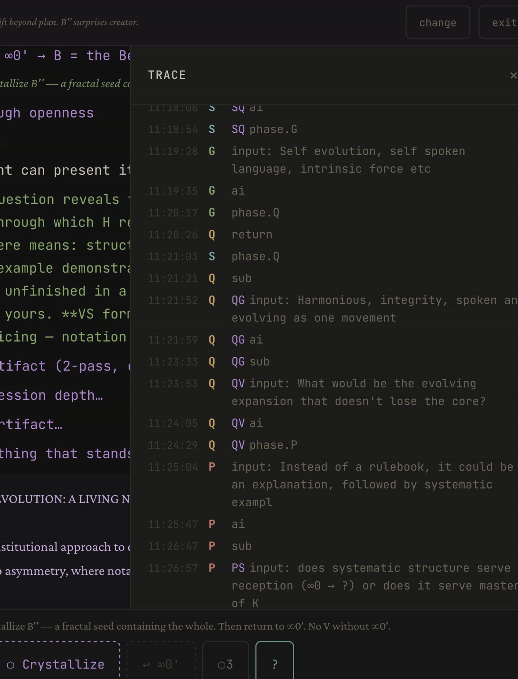5QLN CONSTITUTIONAL EVOLUTION: A LIVING NOTATION FRAMEWORK
